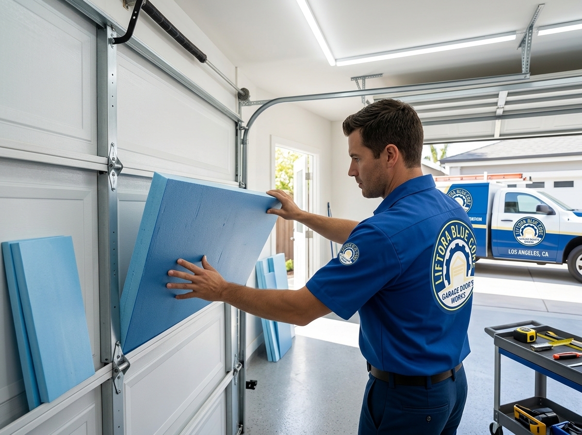 Insulated Garage Door Installation in Los Angeles